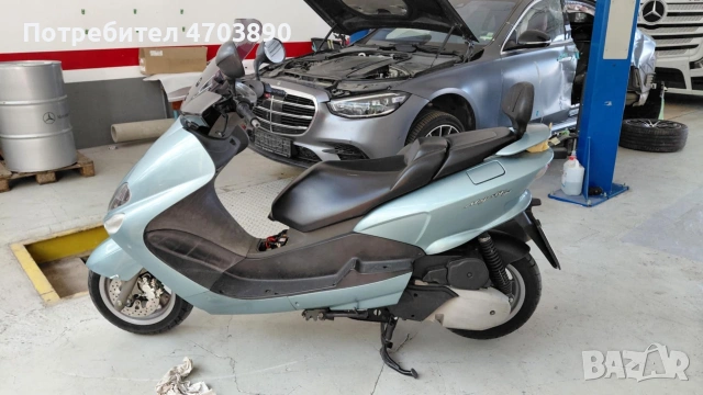 Слюда / стъкло за Yamaha Majesty 125, 150, 180, снимка 3 - Мотоциклети и мототехника - 53041052