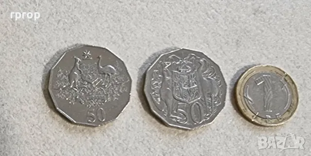 Австралия . ½ долар. 2 различни вида. 1999,2001 година., снимка 4 - Нумизматика и бонистика - 49308810