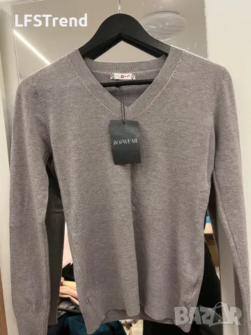 Нова дамска сива блуза