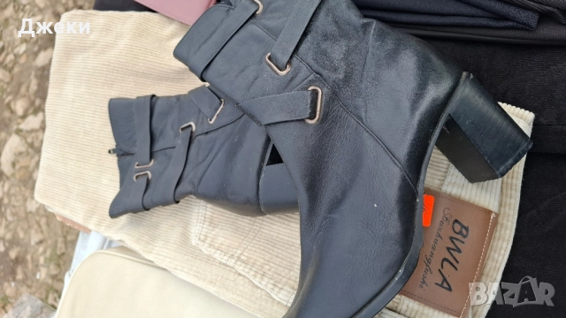 БОТУШИ-36/38 - made in İTALY нови, снимка 6 - Дамски ботуши - 52029477