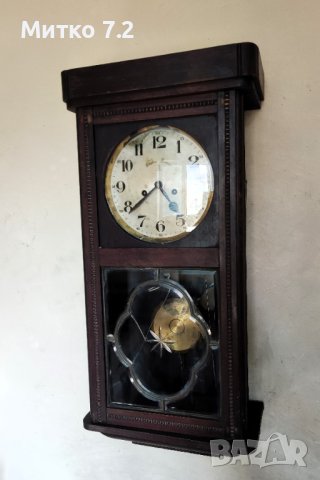 Немски стенен часовник 'Gustav Becker, снимка 2 - Антикварни и старинни предмети - 43379621