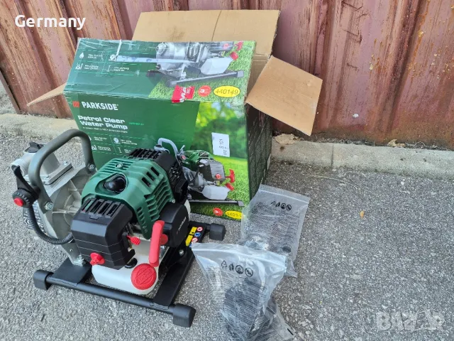 бензинова водна помпа parkside, снимка 7 - Градинска техника - 47358324