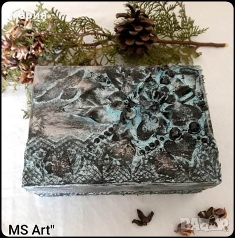 Кутия за бижута микс медия!, снимка 1