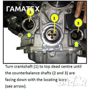 BMW N47/B47/B48 – Инструмент за фиксиране на балансиращия вал, 50342, снимка 3 - Други инструменти - 49825687