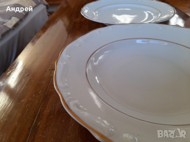 Стара порцеланова чиния,чинии #16, снимка 2 - Антикварни и старинни предмети - 35271206