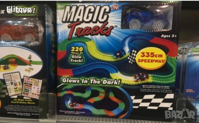Magic Tracks – Детска светеща писта (220 части) 🚗