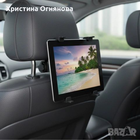 Стойка за телефон или таблет за автомобилна седалка – 360° въртене, снимка 8 - Аксесоари и консумативи - 53056855