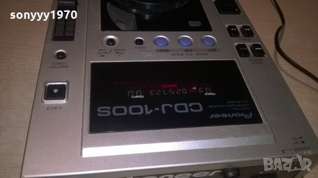 поръчано-PIONEER CDJ-100S DJ CD-ВНОС шВЕИЦАРИЯ, снимка 16 - Ресийвъри, усилватели, смесителни пултове - 27181191