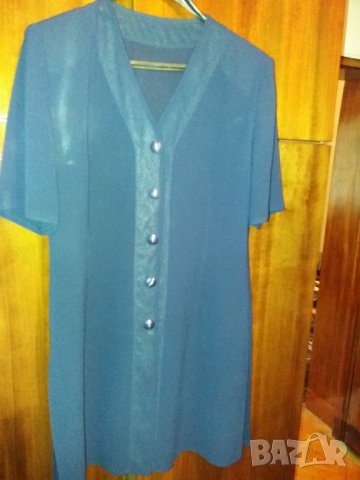 Дамска риза туника с копчета от тънка фина материя, снимка 1 - Ризи - 28762160