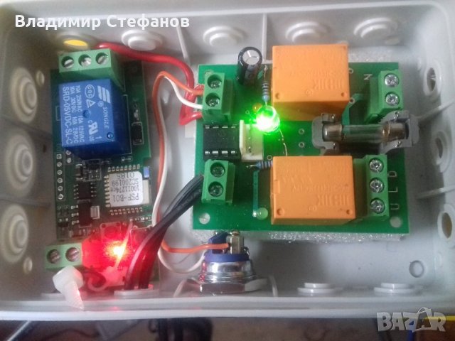 Управление  на врати с двигател или насрещник от смартфон , снимка 4 - Друга електроника - 33114006