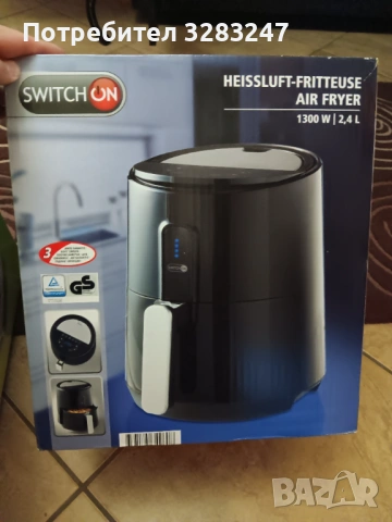 еърфрайър, снимка 2 - Уреди за готвене на пара - 53203987