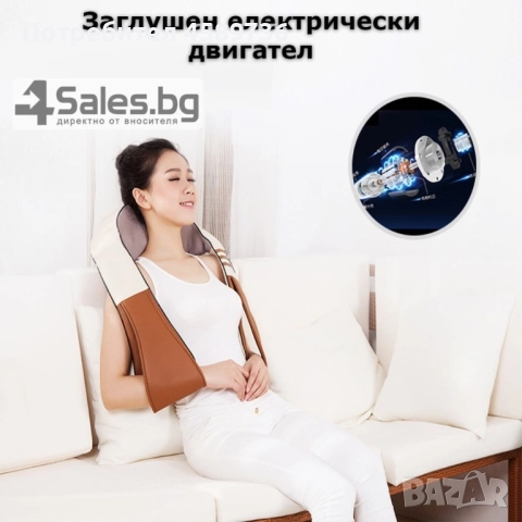 Шиацу масажор за врат и гръб, снимка 1