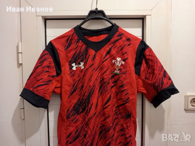 Оригинална ръгби фланелка на Уелс - under armour, снимка 8 - Други спортове - 51706432