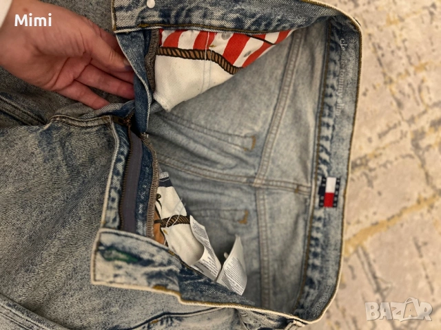 Tommy Hilfiger дънки с висока талия , снимка 6 - Дънки - 47813520