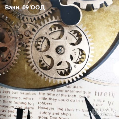 Уникална масичка-часовник!, снимка 5 - Маси - 43853305