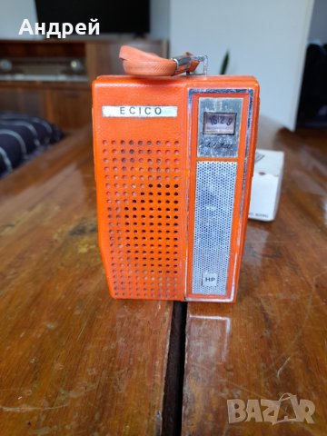 Старо радио,радиоприемник Ecicо, снимка 2 - Антикварни и старинни предмети - 36713856