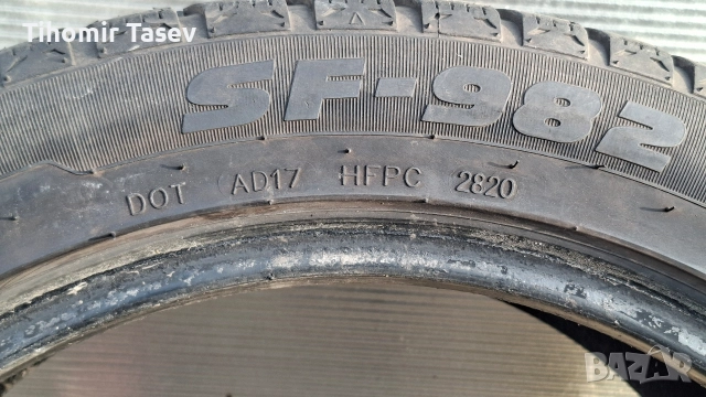 215/50/17 зимни гуми SUNFULL, снимка 2 - Гуми и джанти - 52845239