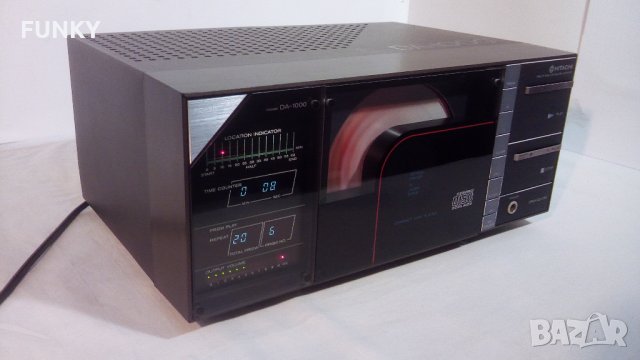 Hitachi DA-1000 Stereo Compact Disc Player (1983-84), снимка 3 - Ресийвъри, усилватели, смесителни пултове - 28924291