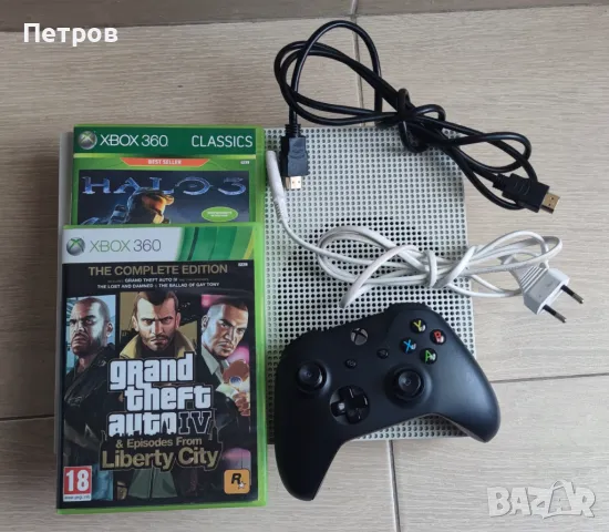 Xbox one S 1 TB + 2 игри, снимка 2 - Xbox конзоли - 49785737