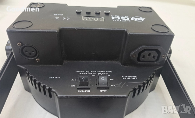 ADJ Mega Par 64, снимка 5 - Аудиосистеми - 52923953