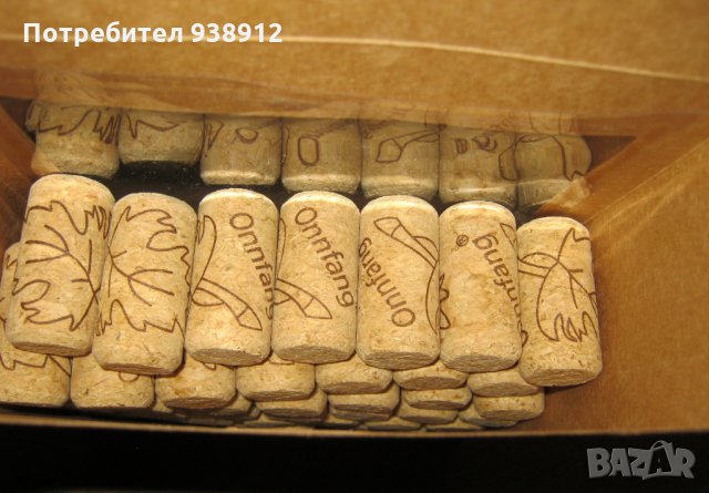 Коркови тапи за вино, снимка 2 - Други - 34629083