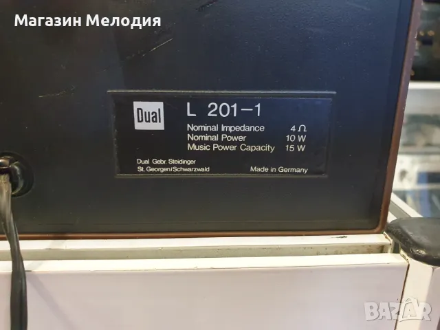 💽📻📀🎶 Грамофон DUAL HS 39 с оригиналните му тонколони. В отлично техническо и визуално състояние., снимка 18 - Грамофони - 47366401