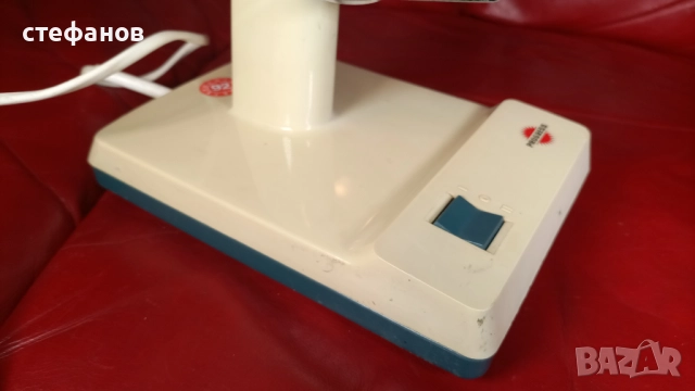 Германски настолен осцилаторен вентилатор PROGRESS, снимка 3 - Вентилатори - 52647033