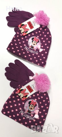 Шапка + ръкавички Мини Маус 🎀