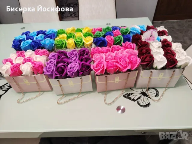 подарък за всеки повод , снимка 2 - Изкуствени цветя - 49263741