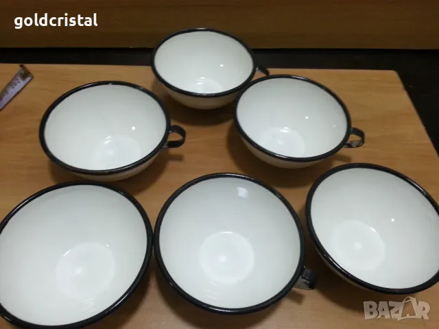 ретро метални емайлирани чаши , снимка 7 - Антикварни и старинни предмети - 47389485