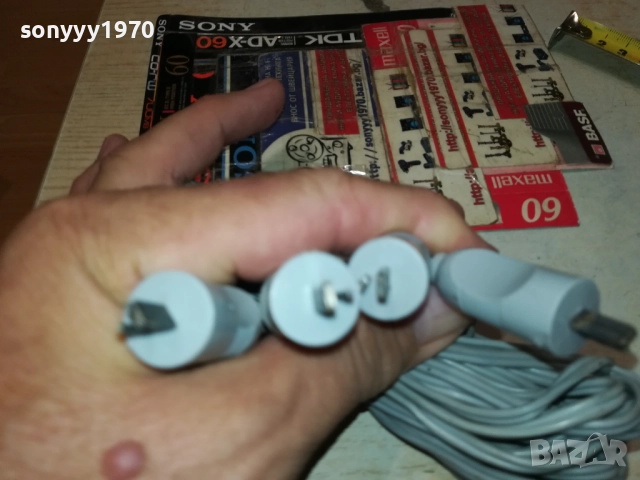 ОРИГИНАЛНИ КАБЕЛИ ЗА ТОНКОЛОНИ-ОТ DUAL 2908251138, снимка 6 - Тонколони - 51531977