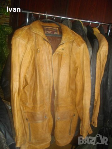 Яке/Якета Естествена Кожа-За Магазин Дрехи Втора Употреба-Мъжки/Дамски-Сезони: Есен-Зима/Пролет-Лято, снимка 3 - Якета - 37720202