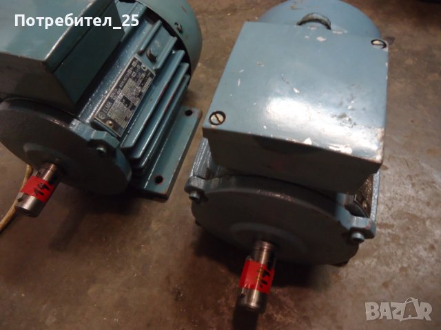 Трифазни ел.мотори 0,75KW - 1400 об/мин., снимка 4 - Електродвигатели - 43388974