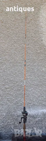 Стара въдица - алуминиева - руска - 186см, снимка 1