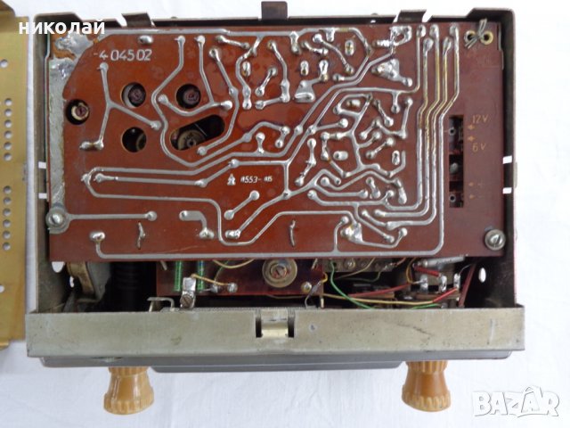 Ретро авто радио марка Stern - Radio модел BERLIN Typ A1000 -4.  6/12V ,  L/M Работещо 1963 година, снимка 13 - Аксесоари и консумативи - 39859626