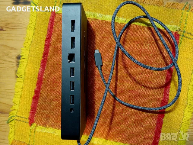 HP USB-C Универсална докинг станция, 1MK33AA и ABB, снимка 4 - Лаптопи за работа - 48562712