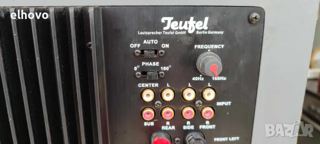 Субуфер Teufel THX Concept G, снимка 5 - Тонколони - 49904297