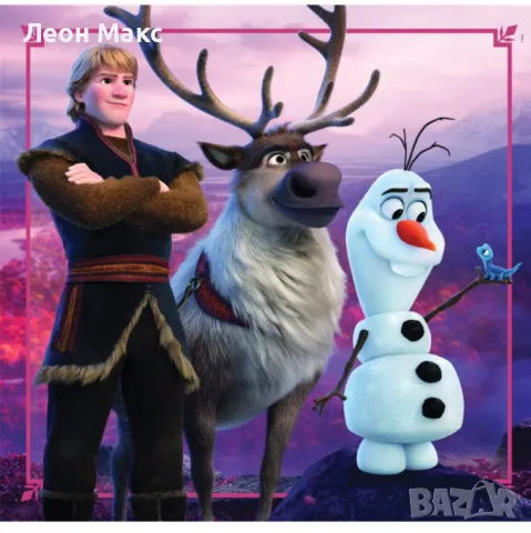 Пъзел Clementoni, Disney Frozen, 3 x 48 части, снимка 4 - Образователни игри - 48328405