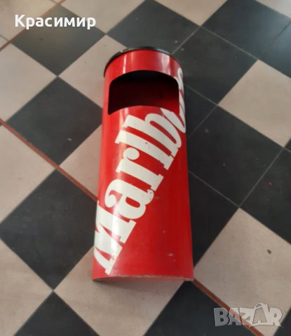 Кошче за отпадъци метално Marlboro, снимка 3 - Други - 43976729