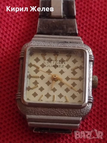 Ретро дамски часовник CITIZEN QUARTZ JAPAN за КОЛЕКЦИОНЕРИ 26823, снимка 2 - Дамски - 43787479
