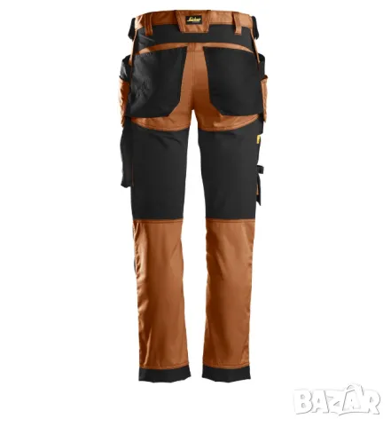 Snickers 6241 AllroundWork, еластични панталони с джобове и кобури размер 52 , снимка 4 - Панталони - 50259598