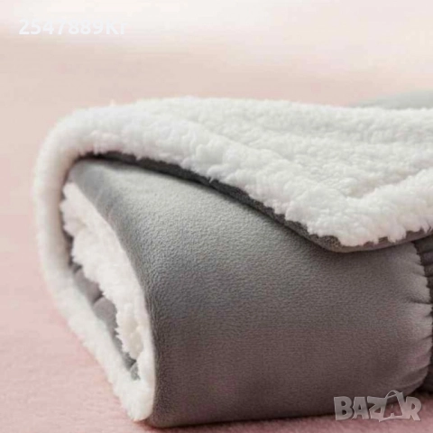 Топло и уютно дори в най-студените вечери – двустранно одеяло тип “Шерпа”, снимка 5 - Олекотени завивки и одеяла - 52231365