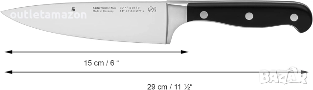 Нож за готвач WMF Spitzenklasse Plus,, снимка 2 - Прибори за хранене, готвене и сервиране - 52838050