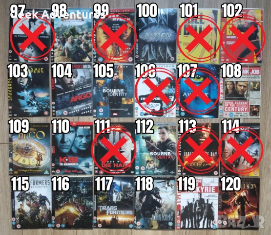 Екшън Филми DVD's - Оригинални Дискове на Английски Език - 5 лв/бр , снимка 6 - Екшън - 47015417