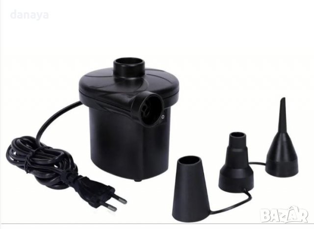 2881 Електрическа помпа за надуване помпа за дюшеци и матраци, 230V, снимка 13 - Надуваеми легла - 36734106