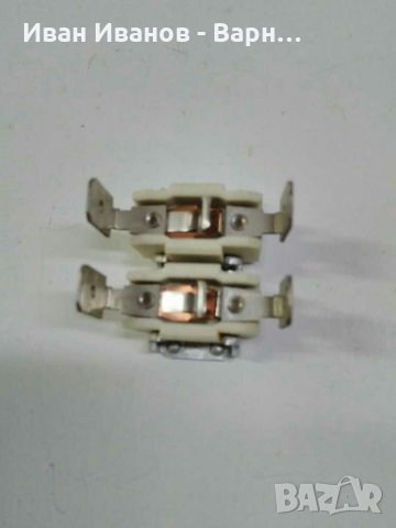 Термозащита двойна биметална 150гр. 2н.з.контакта х10А/250в отваря при 150гр., снимка 1