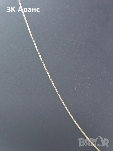 златен синджир с висулка - 1,18гр.(14К), снимка 5 - Колиета, медальони, синджири - 52823199