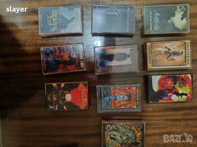 Лот аудио касети Paradise Lost,Krokus,Fear Factory, снимка 2 - Аудио касети - 53307065