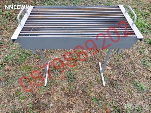 Ръчно изработено Барбекю на дървени въглища  , снимка 7 - Барбекюта - 38618901