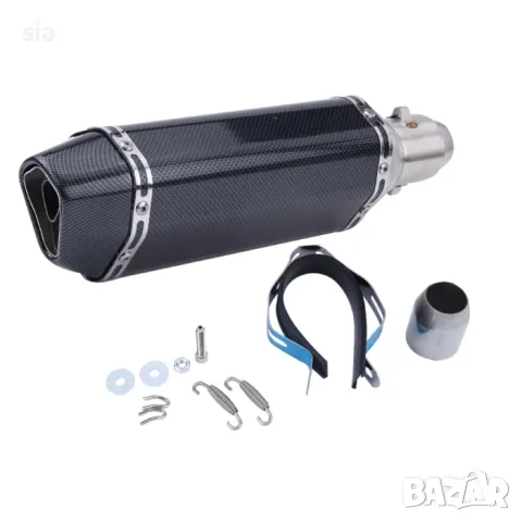 Гърне за мотор, 37см, неръждаема стомана, карбон